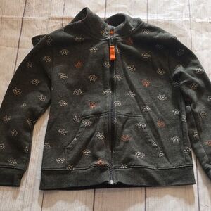 Cat & Jack Charcoal and Tangerine Hoodie